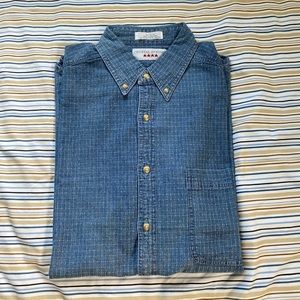 Crystal Spring Denim Button Up Shirt